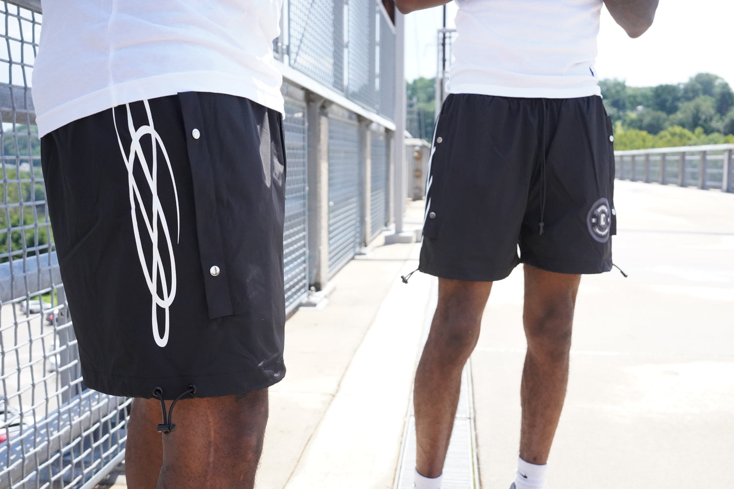 WATERPROOF TRACK SHORTS