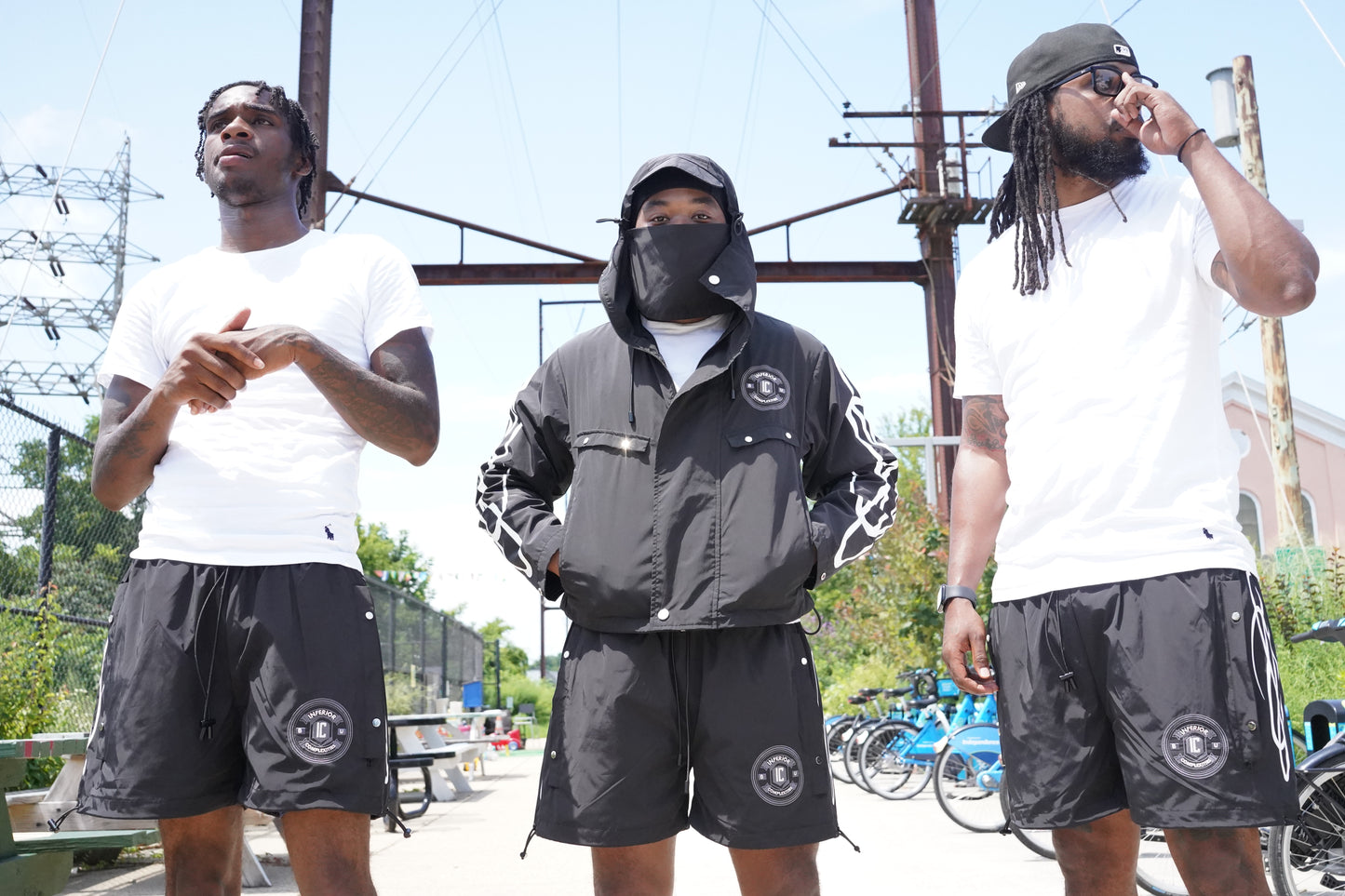 WATERPROOF TRACK SHORTS